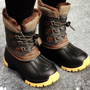 Nova Mountain Kids Unisex Waterproof Winter Boots